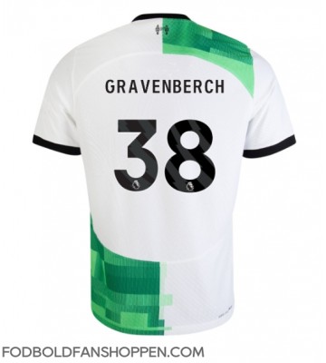 Liverpool Ryan Gravenberch #38 Udebanetrøje 2023-24 Kortærmet